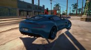 Aston Martin One-77 2010 для GTA San Andreas миниатюра 2