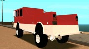 Offroad Firetruck для GTA San Andreas миниатюра 5