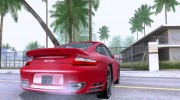 Porsche 911 (997) turbo для GTA San Andreas миниатюра 4