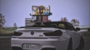BMW M6 F13 Cabrio для GTA San Andreas миниатюра 2