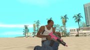 Special Carbine Pink Tint para GTA San Andreas miniatura 5