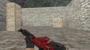 M4A4 Crimson Web for Counter Strike 1.6 miniature 3