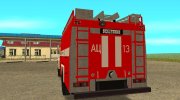 Автоцистерна пожарная АЦ-40 (ЗИЛ-433104) для GTA San Andreas миниатюра 5