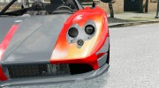 Pagani Zonda Cinque Roadster v2.0 for GTA 4 miniature 12