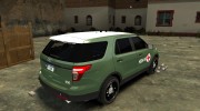 Ford Explorer 2013 Army [ELS] para GTA 4 miniatura 3