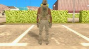 Солдат из COD MW 2 для GTA San Andreas миниатюра 3