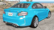 BMW M2 Competition (F87) 2018 для BeamNG.Drive миниатюра 2