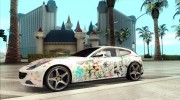 Ferrari FF 2012 - Miku Hatsune Itasha для GTA San Andreas миниатюра 21