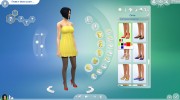 Босоножки Umbria Shoes для Sims 4 миниатюра 6
