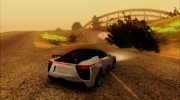 Lexus LFA для GTA San Andreas миниатюра 7