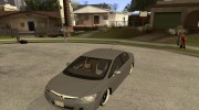 Honda Civic FD для GTA San Andreas миниатюра 1
