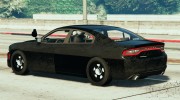 2015 Unmarked Dodge Charger DEV for GTA 5 miniature 2