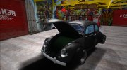 Volkswagen Beetle 1963 para GTA San Andreas miniatura 5