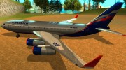Ил-96 300 Аэрофлот в новых цветах для GTA San Andreas миниатюра 2