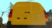 Citroen Berlingo Van L1 2017 для GTA San Andreas миниатюра 6