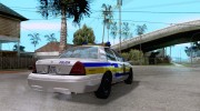 Ford Crown Victoria Puerto Rico Police para GTA San Andreas miniatura 4