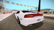 Dodge Charger SRT8 2012 для GTA San Andreas миниатюра 7
