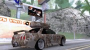 Nissan Skyline R33 Army для GTA San Andreas миниатюра 3