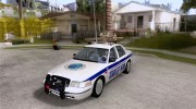 Ford Crown Victoria Police Interceptor 2008 for GTA San Andreas miniature 1