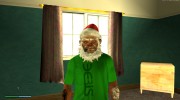 Маска Бухого Деда Мороза v3 (Christmas 2016) для GTA San Andreas миниатюра 9