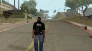 Los Angeles Police Officer для GTA San Andreas миниатюра 9