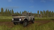 Lada Niva для Farming Simulator 2017 миниатюра 1