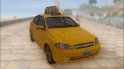 Chevrolet Lacetti Cab для GTA San Andreas миниатюра 8