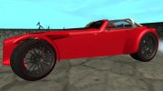 Donkervoort D8 GTO v.2 для GTA San Andreas миниатюра 3
