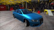 Audi A4 2009 (B8) (SA Style) для GTA San Andreas миниатюра 2