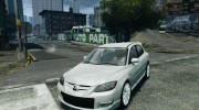 Mazda 3 для GTA 4 миниатюра 1