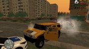 Hummer H2 для GTA San Andreas миниатюра 6