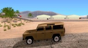 Land Rover Defender 110 для GTA San Andreas миниатюра 2