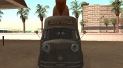 Tempo Matador 1952 HotDog Van para GTA San Andreas miniatura 8