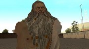 Zeus with short tunica from god of war 3 для GTA San Andreas миниатюра 1