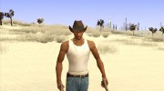 Ковбойская шляпа из GTA Online v2 para GTA San Andreas miniatura 1