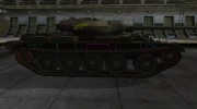Контурные зоны пробития Т-54 for World Of Tanks miniature 5