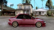 Subaru Impreza 22 для GTA San Andreas миниатюра 5