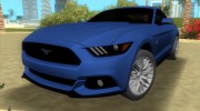 2015 Ford Mustang GT for GTA Vice City miniature 1