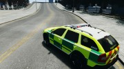 Skoda Octavia Scout Paramedic para GTA 4 miniatura 3