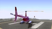 Robinson R44 Clipper II 1.0 para GTA San Andreas miniatura 4
