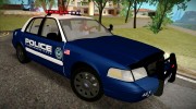 FCPD Ford Crown Victoria para GTA San Andreas miniatura 1