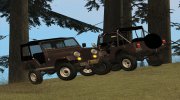 1976 Jeep CJ-5 Renegade для GTA San Andreas миниатюра 2