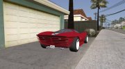 GTA V Lampadati Tigon Retrò para GTA San Andreas miniatura 2