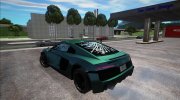 Audi R8 V10 2019 (SA Style) для GTA San Andreas миниатюра 9