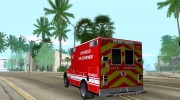 Dodge Ram 1500 LAFD Paramedic for GTA San Andreas miniature 3