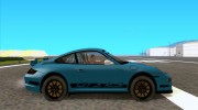 Porsche 997 GT3 RS для GTA San Andreas миниатюра 5