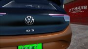 Volkswagen ID.3 2020 для GTA San Andreas миниатюра 5
