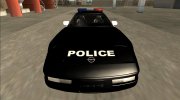 1996 Chevrolet Corvette C4 Police LVPD для GTA San Andreas миниатюра 5
