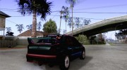 Mitsubishi Lancer Evolution VII para GTA San Andreas miniatura 4