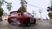 Nissan GTR R35 Spec-V 2010 для GTA San Andreas миниатюра 4